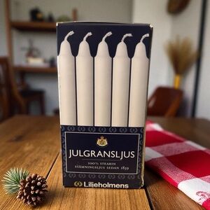 Prima Julgransljus Liljeholmens Candles- 20 Count